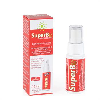 Starmel SuperB12 Spray 25ml  με γεύση κεράσι