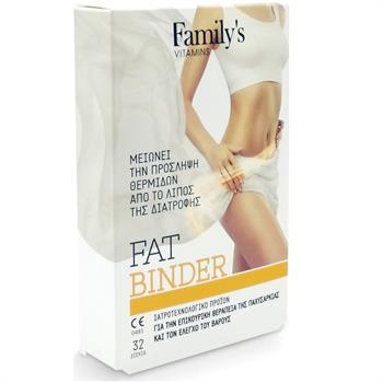 Power Health Familys Fat Binder Συμπλήρωμα Αδυνατίσματος 32caps