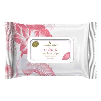Pharmasept Cleria Ηypoallergenic Demakeup Wipes 30τμχ