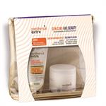 Panthenol Extra Set Sun Care and Beauty Αντιηλιακό Gel Προσώπου SPF 50 50ml & Δώρο Κρέμα Προσώπου και Ματιών 50ml & Νεσεσέρ