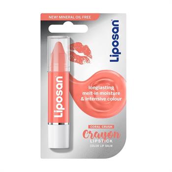 Liposan Coral Crayon Lipstick 3gr