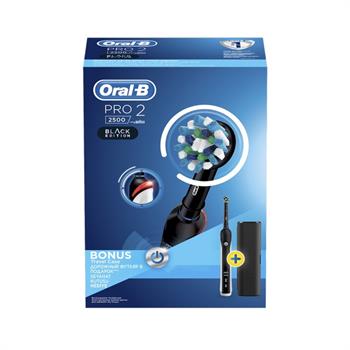 Oral-B PRO2 2500 Black Edition με ΔΩΡΟ Θήκη Ταξιδίου