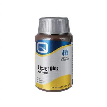Quest L-Lysine 1000mg 45tabs