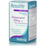 Health Aid Resolife Φυσική Ρεσβερατρόλη 250mg 60caps