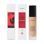 Korres Wild Rose Brightening Second-Skin Foundation SPF15 Απόχρωση WRF3 30ml
