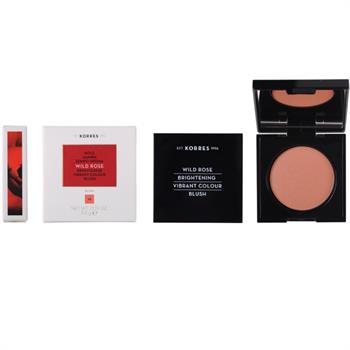 Korres Wild Rose Brightening Vibrant Colour Blush No.42 Luminous Apricot 5.5gr