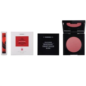 Korres Wild Rose Brightening Vibrant Colour Blush No.24 Dusty Rose 5.5gr