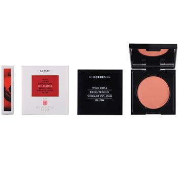 Korres Wild Rose Brightening Vibrant Colour Blush No.18 Peach 5.5gr