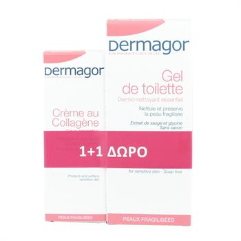 Inpa Dermagor Creme Au Collagen 40ml & Δώρο Gel de Toilette 200ml