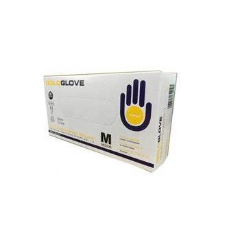 GOLD GLOVE Vinyl Εξεταστικά Γάντια μίας χρήσης Medium 100τμχ