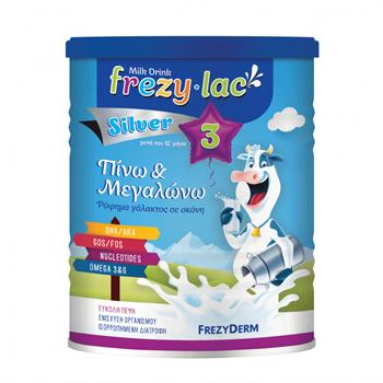 Frezylac Milk Drink Silver 3 Αγελαδινό Γάλα σε Σκόνη 3ης Βρεφικής Ηλικίας μετά τον 12ο μήνα 400gr