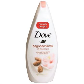 Dove Αφρόλουτρο με Κρέμα Αμυγδάλου και Ιβίσκο 700ml