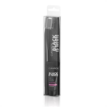Curaprox Black Is White Οδοντόβουρτσα & Οδοντόκρεμα 8ml