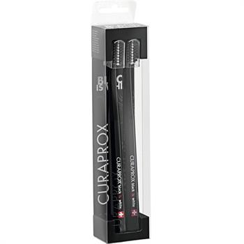 Curaprox Black Is White Οδοντόβουρτσα 2τμχ
