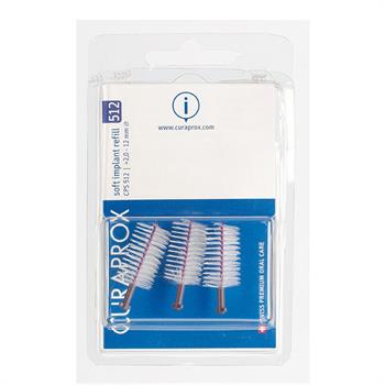 Curaprox CPS 512 Soft Implant Refill 3τμχ