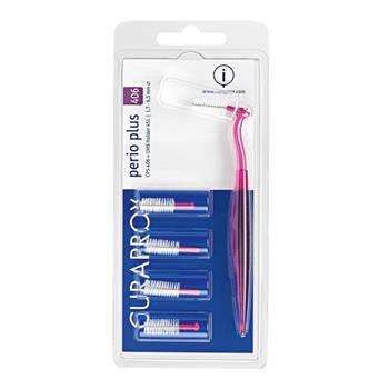 Curaprox Perio Plus 406 Μεσοδόντια Βουρτσάκια με Λαβή 5τμχ