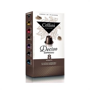Cellini Καφές Deciso Espresso 10caps