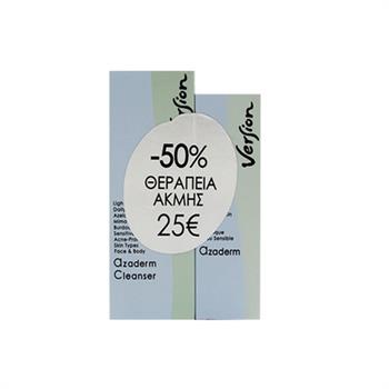 Version Promo Azaderm Cleanser 200ml & Δώρο Azaderm Cream 30ml