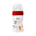 Chicco Μπιμπερό με Θηλή Σιλικόνης 0m+ Xmas Special Edition 150ml