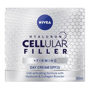 Nivea Face Hyaluron Cellular Filler Day SPF15 50ml