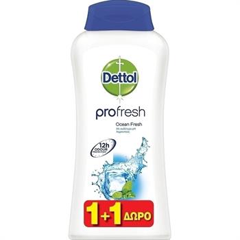 Dettol Profresh Men Ocean Fresh Shower Gel 2x500ml