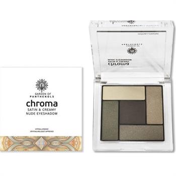 Garden Chroma Satin & Creamy Nude Eyeshadow Palette No3 Παλέτα Σκιών για τα Μάτια 6gr