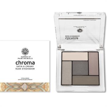 Garden Chroma Satin & Creamy Nude Eyeshadow Palette No1 Παλέτα Σκιών για τα Μάτια 6gr