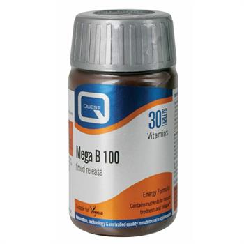 Quest Mega B100 Timed Release 30tabs