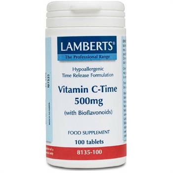 Lamberts C 500mg Time Release 100tabs