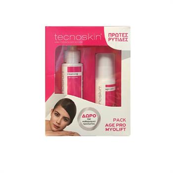 Tecnoskin Promo Myolift 7 No Wrinkles Cream 24H 50ml & ΔΩΡΟ Antioxidant Sensitive Cleansing Gel 100ml