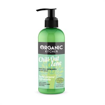 Natura Siberica Organic Kitchen Chill-Out Zone Πιστοποιημένο αναζωογονητικό γαλάκτωμα σώματος 260ml
