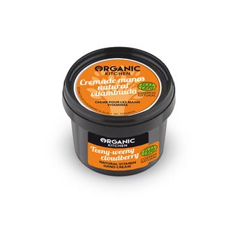 Natura Siberica Organic Kitchen Teeny-weeny cloudberry Φυσική κρέμα χεριών για ενυδάτωση και τόνωση 100ml