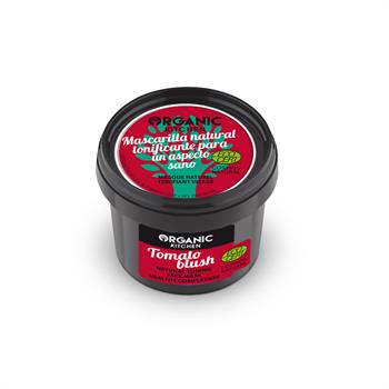 Natura Siberica Organic Kitchen Tomato blush Φυσική τονωτική μάσκα προσώπου για υγιή επιδερμίδα 100ml
