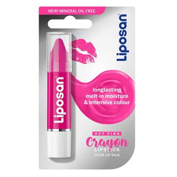 Liposan Hot Pink Crayon Lipstick 3gr