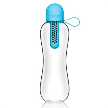 Bobble Infuse Sky Blue Μπουκάλι Νερού Με Φίλτρο Άνθρακα, Γαλάζιο - 590m