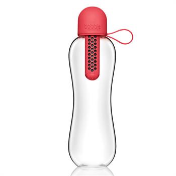Bobble Infuse Red Μπουκάλι Νερού Με Φίλτρο Άνθρακα, Κόκκινο - 590ml