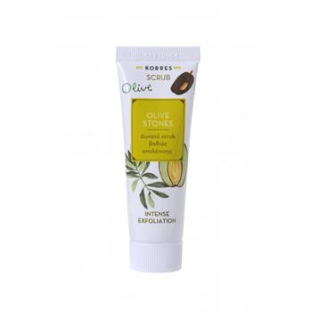 Korres Scrub Olive Stones Δυνατό Scrub Βαθιάς Απολέπισης 18ml