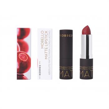 Korres Morello Matte Lipstick No59 Burgundy Red 3.5gr