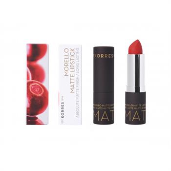 Korres Morello Matte Lipstick No54 Classic Red 3.5gr