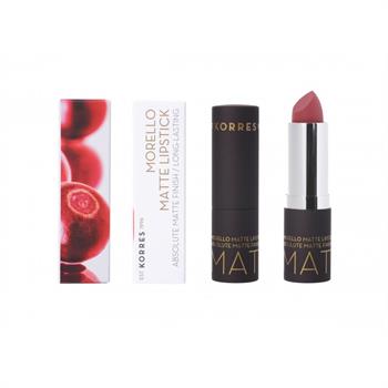 Korres Morello Matte Lipstick No23 Natural Purple 3.5gr