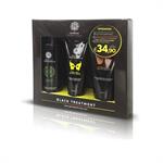 Garden Cleansing Black Oil 150ml & Exfoliating Black Scrub 150ml & Peel-Off Black Mask 75ml
