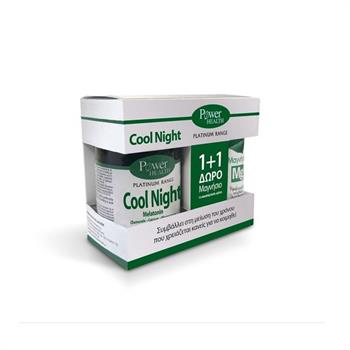Power Health Classics Platinum Range Cool Night 30caps +& Δώρο Μαγνήσιο 10 Αναβράζοντα Δισκία.