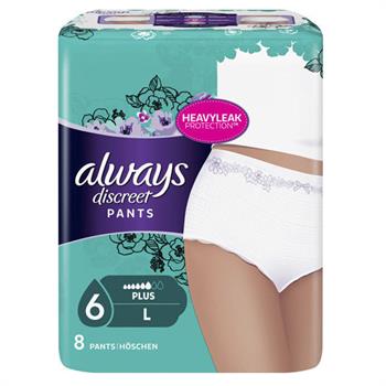 Always Discreet Pants Large 8τμχ