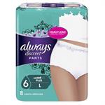 Always Discreet Pants Large 8τμχ