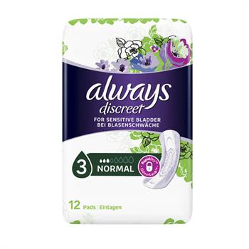 Always Discreet Discreet for Sensitive Bladder Normal 12τμχ