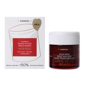 Korres Wild Rose Special Edition για Κανονικές/Μικτές Επιδερμίδες 60ml