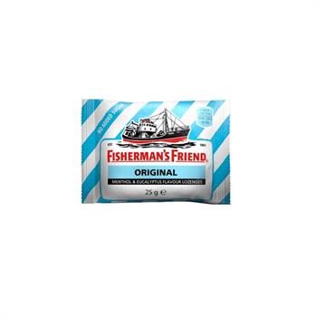 Fisherman's Friend Original Καραμέλες με Γεύση Μινθόλης & Ευκάλυπτου (Χωρίς Ζάχαρη) 25gr