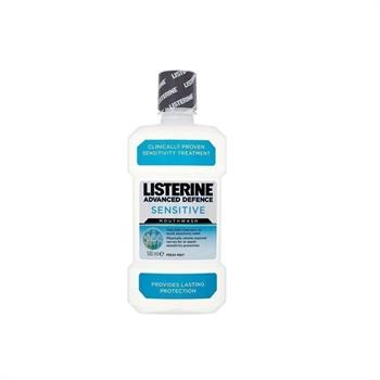 Listerine Advanced Defene Senstitive Fresh Mint Στοματικό Διάλυμα 500ml