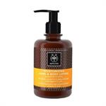 Apivita Moisturizing Hand & Body Lotion Ενυδατική Λοσιόν με Γκρέιπφρουτ & Μέλι 300ml