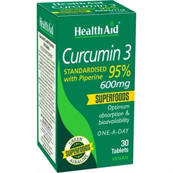 Health Aid Curcumin 3 600mg 30tabs